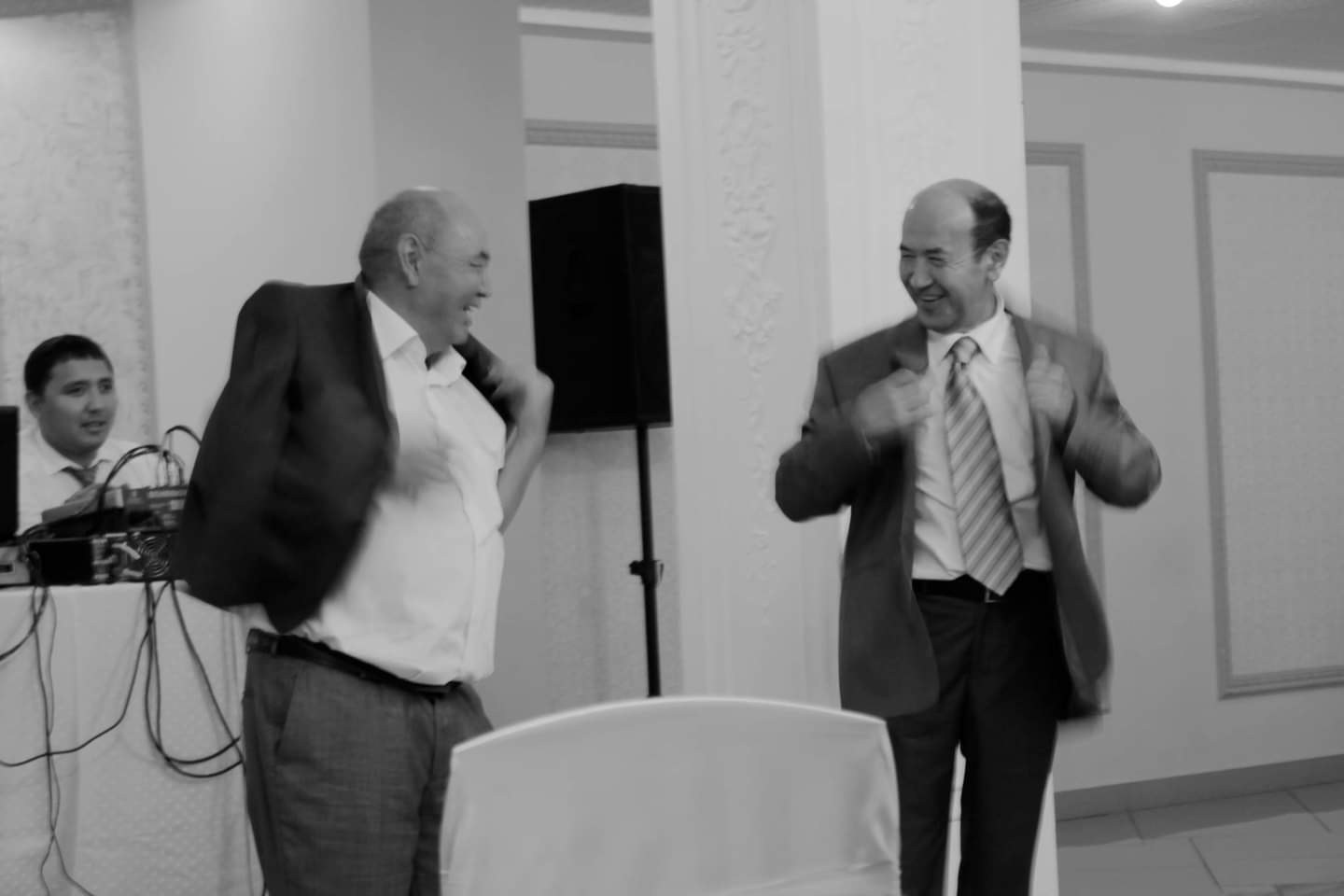 С кудой Болатом, сватом по линии Санжара, 2013